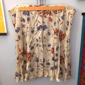Flowy Floral Skirt